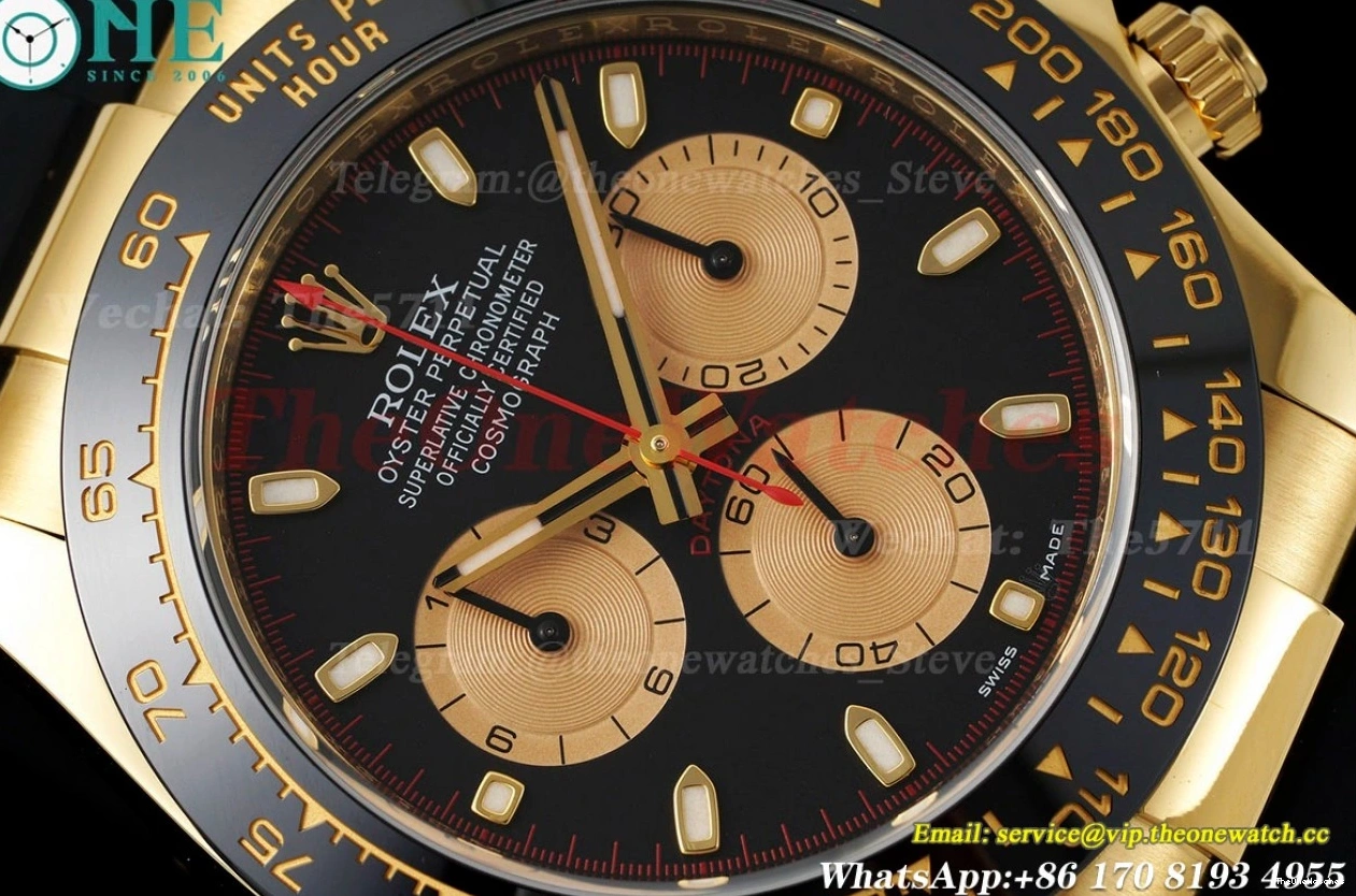 Paul RU YG 40MM Clean 116518 Newman Daytona DD4130 0519